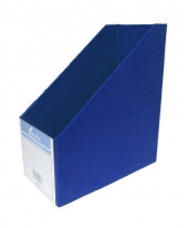 Emi-File Magazine Holder (PVC) 5" [Blue]